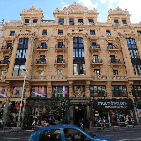 Hostal Hispano - Argentino Gran Vía Madri Exterior foto